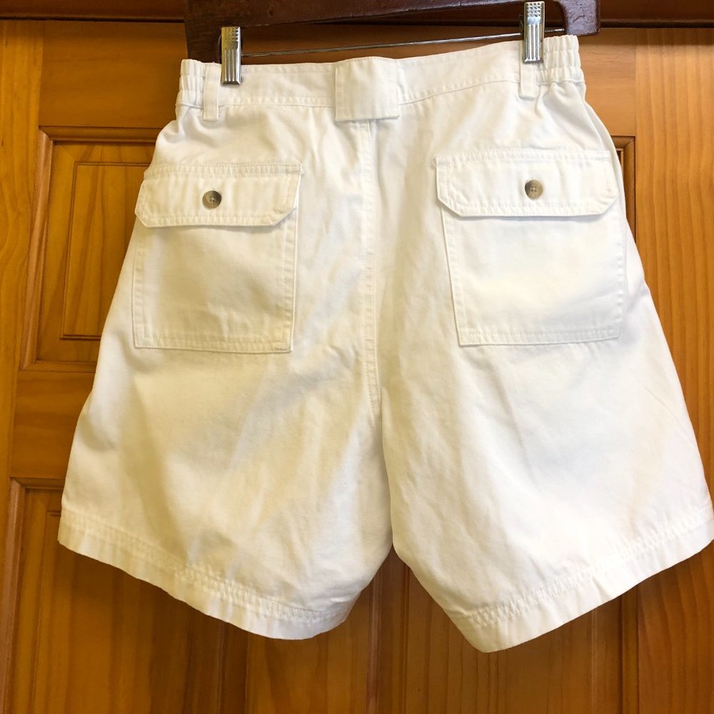 NWT Women's BIMINI BAY white Shorts Size 8 / Hiking Active Gear / Cargo Shorts - Picture 9 of 12
